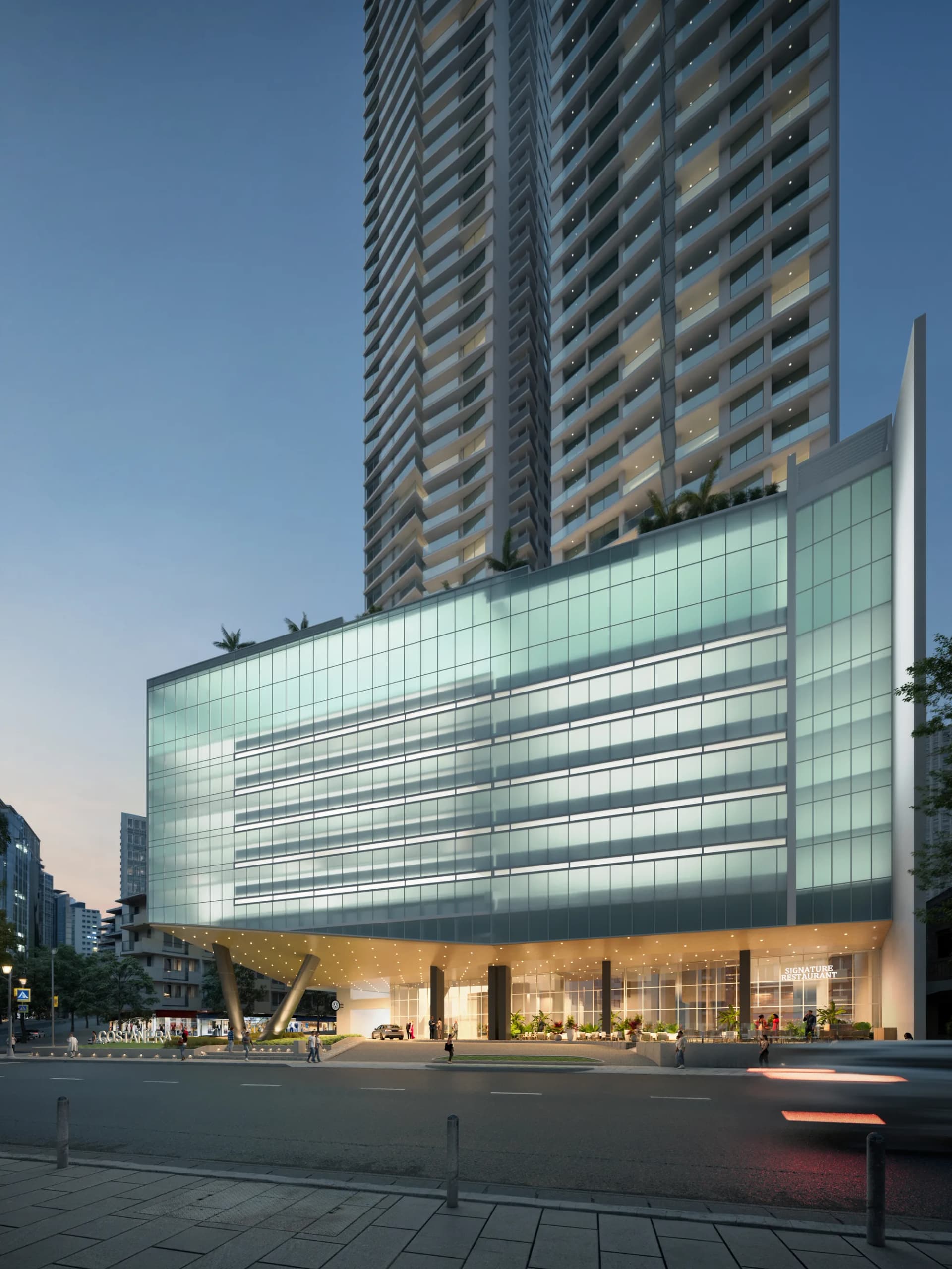 E Peatonal Lobby — PH Costanera Aqua